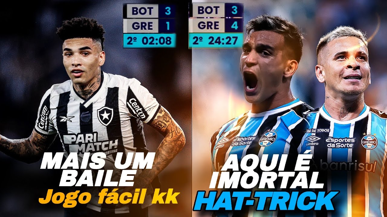 3 VIRADAS DE ARREPIAR DO Grêmio