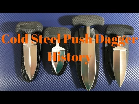 Cold Steel Push Daggers history  review