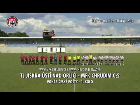 TJ JISKRA ÚSTÍ NAD ORLICÍ - MFK CHRUDIM - 0:2 - 26.7.2014 - Pohár České pošty