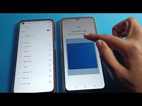 How to pair wifi network with qr code Motorola e13 | wifi setting
