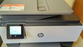 HP OfficeJet Pro 9015e All in One Printer unboxing and setup