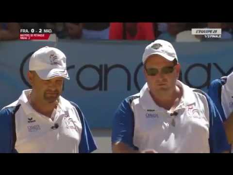Pétanque : Masters 2016 7eme étape Dax 1ere demi finale France contre Madagascar