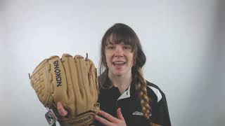 Video thumbnail: Nokona Legend Pro 12" Fastpitch Softball Glove: L-V1200