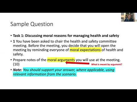 How to pass your Nebosh OBE .