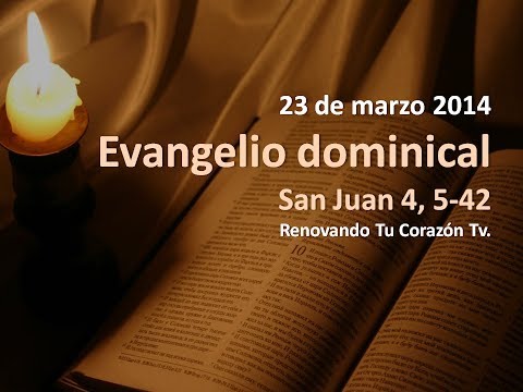 Evangelio dominical 23 de marzo 2014