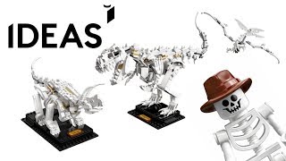 LEGO IDEAS Dinosaurier-Fossilien (21320) - Speed build