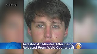 Nathanial Neisler Arrested 45 Minutes After Being Released From Weld County Jail