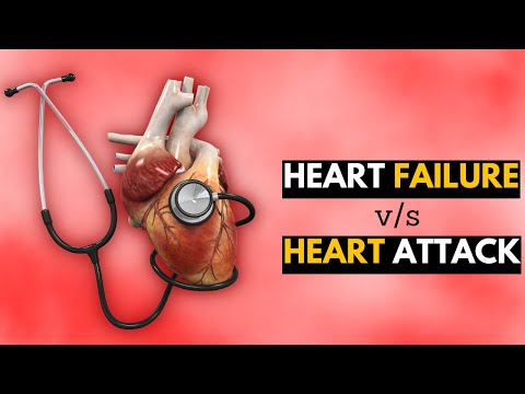 What Is The Difference Between A Heart Attack And A Heart Failure?