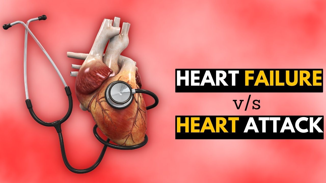 What Is The Difference Between A Heart Attack And A Heart Failure?