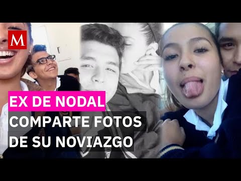 Exnovia de Nodal comparte fotos del cantante antes de ser famoso a través de redes sociales