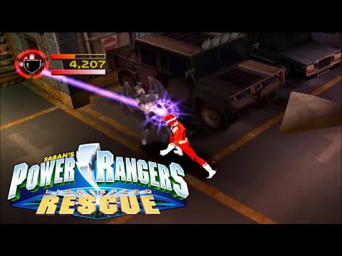 Power Rangers Lightspeed Rescue PS1 Gameplay (Easy Mode)