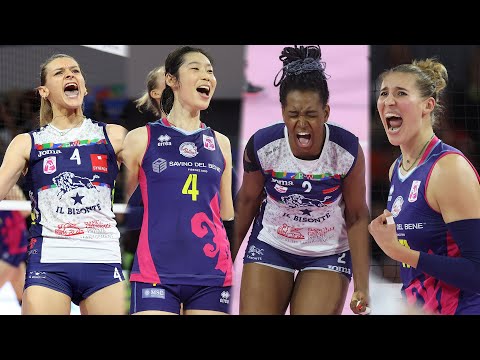 ALL "MEGA RALLY" of the DERBY Firenze - Scandicci | Lega Volley Femminile 2022/23