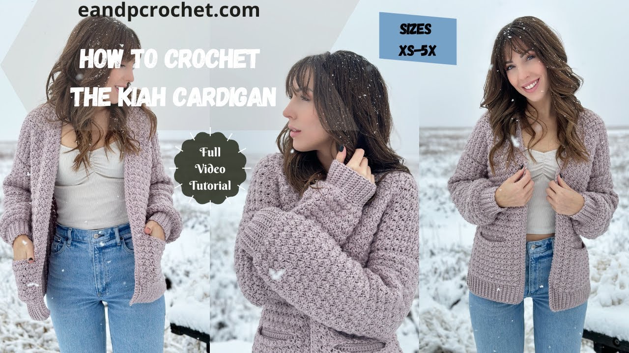 How to Crochet the Cozy Sedge Stitch Cardigan
