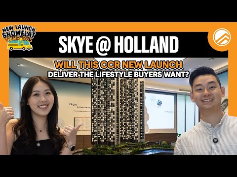 Skye at Holland – Sky-high CCR Luxury Beside Holland Village MRT | New Launch Showflat Tour Bus