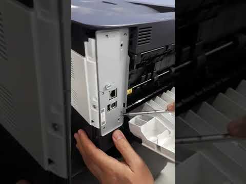 วิธีแก้ไข Machine failure. Call service. 0840 (เปลี่ยนแบตเตอรี่ CR-2032) Kyocera FS-5040DN