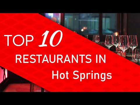 Top 10 best Restaurants in Hot Springs, Arkansas