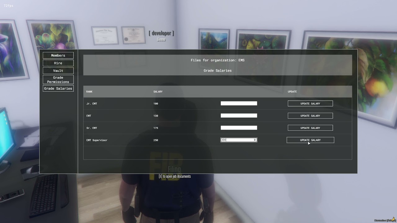 [ESX] [PAID] bJobMenu - Job Managing Menu [ NO LONGER AVAILABLE ] Thumbnail