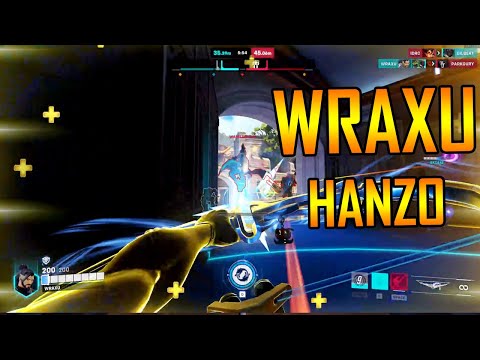 TOP 500 HANZO MAIN - WRAXU ! 2000+ HOURS OF HANZO OVERWATCH 2 GAMEPLAY SEASON 1