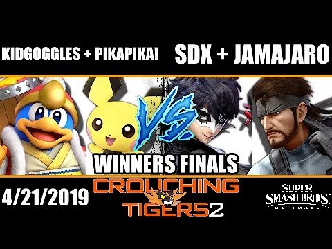 Crouching Tigers 2 - WINNERS FINALS - KIDGoggles + PikaPika! Vs. SDX + jamajaro