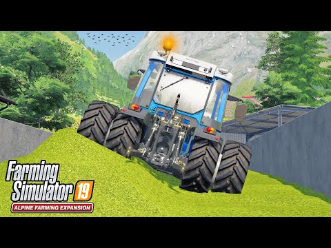 EFFECTIVE ELECTRIC COMPACTER!  | Farming Simulator ALPINE Erlengrat Episode 6
