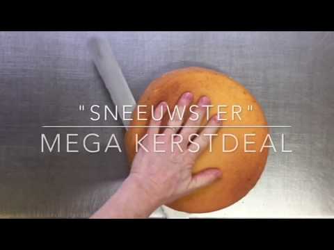 Sneeuwster met advocaat maken met de banketbakker van Bakkerij Kalkdijk