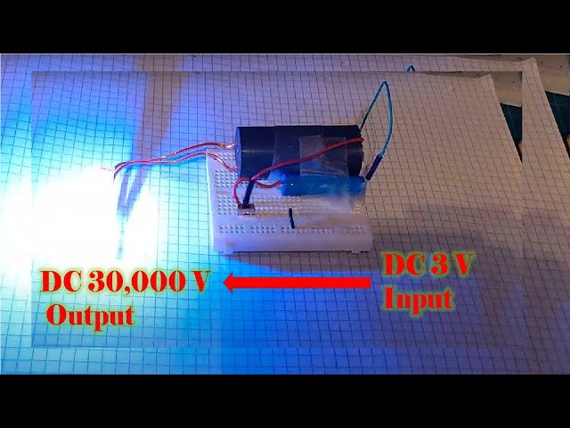 Vídeo relacionado con Gebildet 3 Piezas Generador de Alto Voltaje DC3v-6v a 400kV 400000V Aumentar Step-up Módulo de Potencia Transformador de Alta Tensión