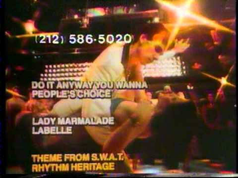 Saturday Night Discomania album commercial 1978