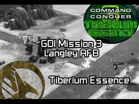 Command & Conquer 3 Tiberium Wars - GDI Mission 3 Langley AirForce Base