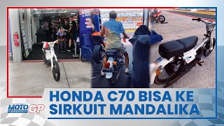 American Racing Team ‘Selundupkan’ Honda C70 ke Sirkuit Mandalika, Ini Buktinya