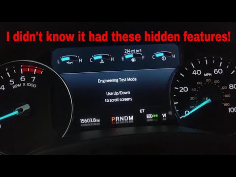 6 hidden features on my 2020 f-250 I didn't know about.