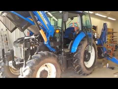 New Holland T4.95 Fuel Filter Change
