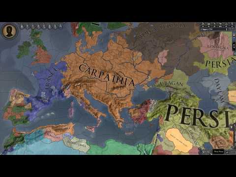 CK 2 Shattered World Timelapse - UNLIMITED Demesne and Vassals