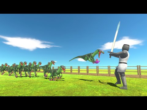 Deinonychus Pack Death Run - Animal Revolt Battle Simulator