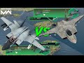 TF-X vs MIG-31BM Foxhound | Epic Strike Fighter Comparison | Modern Warships