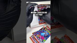 Inferno X Booster Box Last Part!🔥#pokemoncards #boosterbox #charizard #pokemonpulls #tcg #shorts