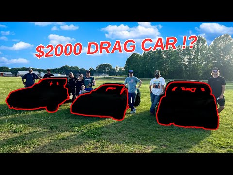 We Bought $2000 Facebook Cars for a Drag Race!!  - Part 1