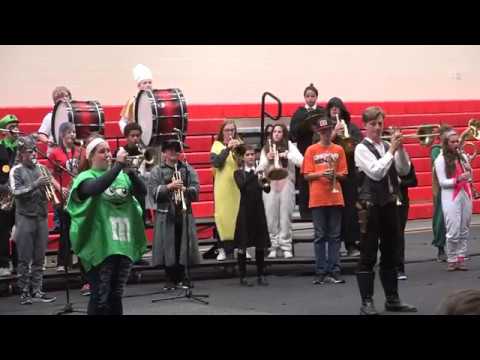 "Don't Go Breaking My Heart" by the Cedarville HS Marching Band