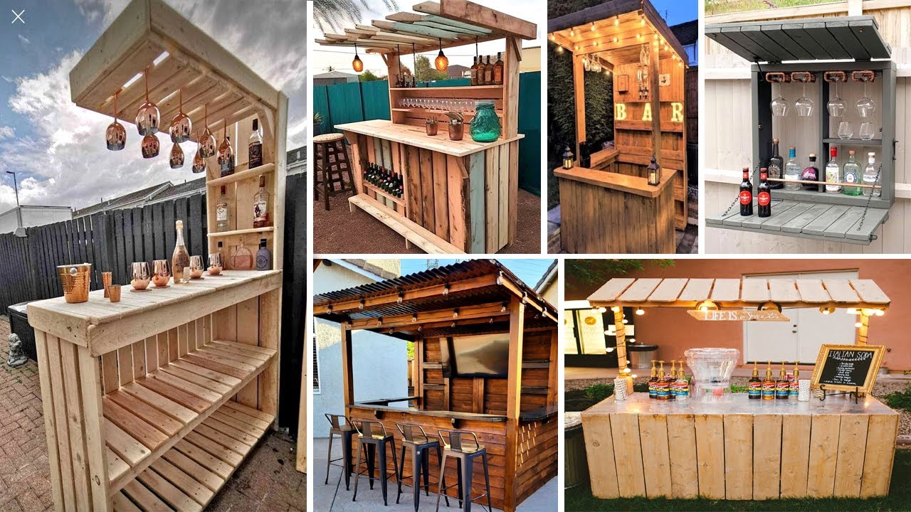 100+ DIY Outdoor Wooden Bar Ideas to Inspire Your Next Project