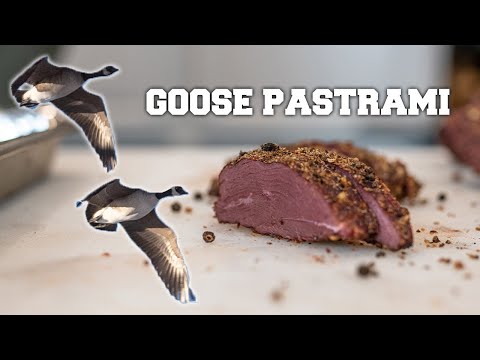 The World's Best Goose Pastrami Recipe! - Wet Brine - Smoked to Perfection