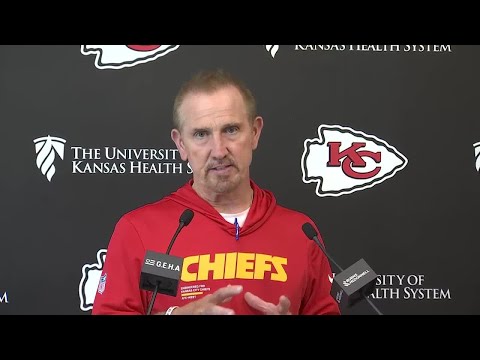 Chiefs defensive coordinator Steve Spagnuolo speaks on challenge of facing Ashton Jeanty