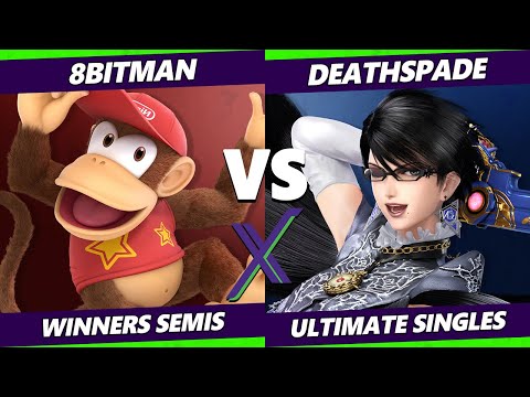 S@X 407 Online Winners Semis - 8BitMan (Diddy) Vs. Deathspade (Bayonetta) Smash Ultimate - SSBU