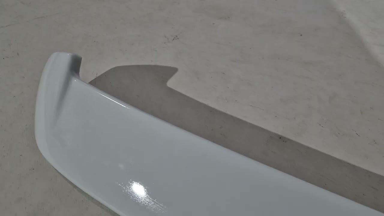 Спойлер ABS (Белый Глянец) Video 1