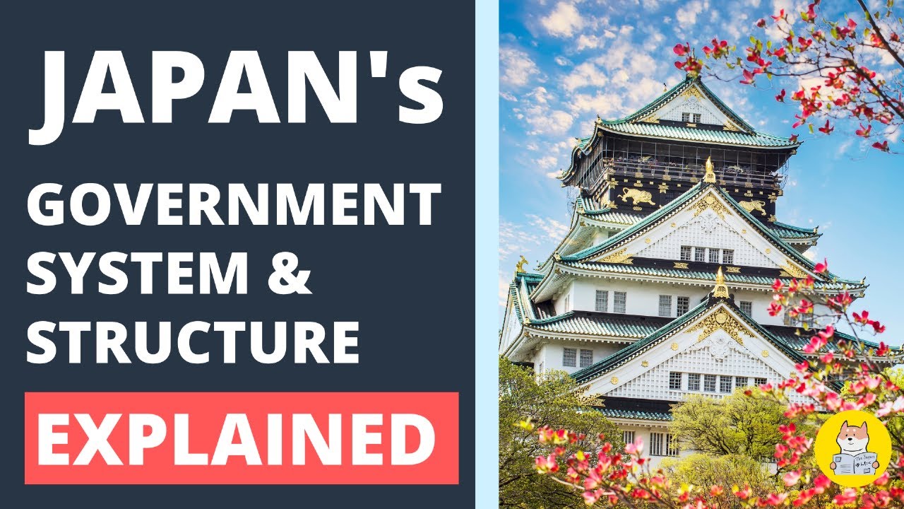 What are the three main levels of government in Japan?