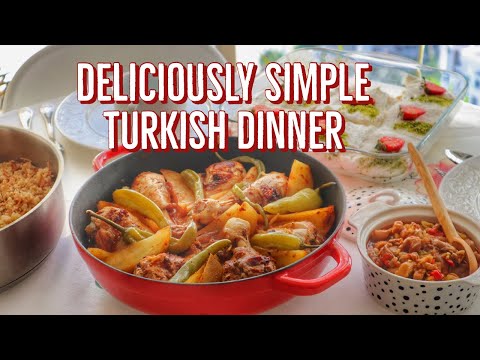 Deliciously Simple Turkish Style Chicken Menu