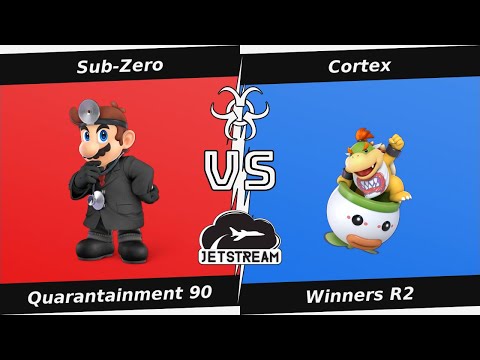 Quarantainment 90 Winners R2 - Sub-Zero (Dr Mario) Vs Cortex (Bowser Jr) - SSBU