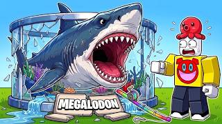 水槽に巨大なサメを入れすぎたロブロックス🦈【 Roblox 】
