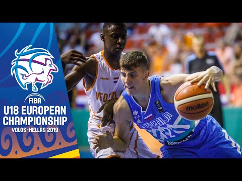Netherlands v Slovenia - Full Game - FIBA U18 European Championship 2019