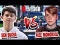 Sen Bugha Challenged Faze Mongraal to 3v3 wagers in front of 51k viewers then this happened...