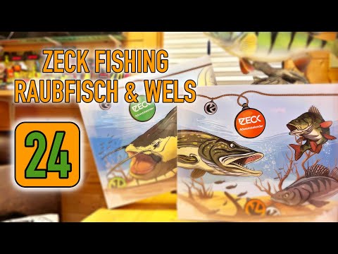 That's right, that was missing! Door 24 Zeck Fishing Advent Calendar 2025 Unboxing Predator Fish ...