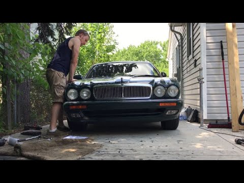 Jaguar XJ6 / X300 - Bilstein B4 vs. Sensen Shocks - Stationary Bounce Test